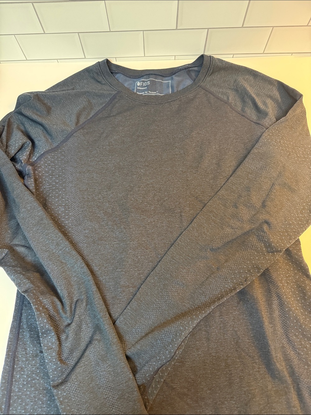 FIGS Salta Seemless Underscrub Blue - Size M